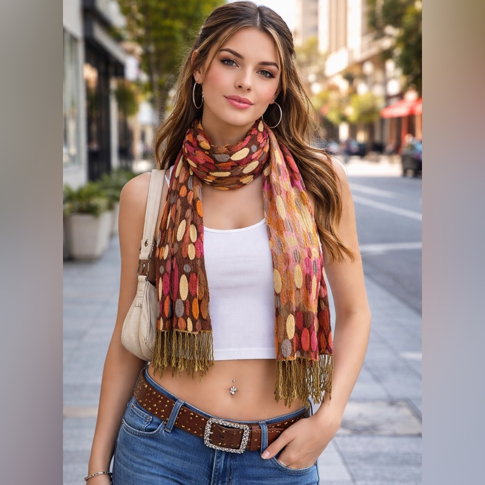 Tolani Y2K Pattern Scarf